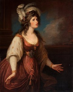 Ritratto di Sarah Siddons (1755-1831) come Zara da William Hamilton
