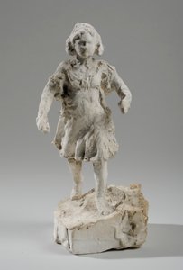 Bozzetto per figura di ragazza che corre da William Hamo Thornycroft
