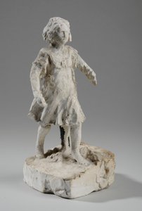 Maquette per Figura di una ragazza che corre da William Hamo Thornycroft