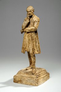 Maquette per William Conyngham, 4° Barone Plunket, Arcivescovo di Dublino, c.1905 da William Hamo Thornycroft
