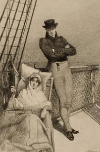 Senza titolo (coppia sul ponte di una nave)