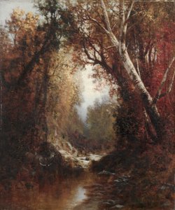 Scena autunnale negli Adirondacks da William Hart