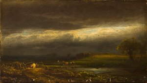 Tempesta in arrivo, Lago Cayuga (N.Y.) da William Hart