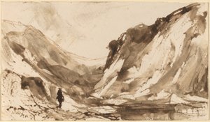Valle Profonda in Paesaggio Montuoso