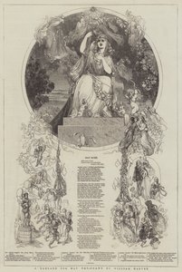 Una ghirlanda per il Primo Maggio da William Harvey