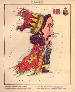Divertimento geografico - con descrizioni umoristiche di vari paesi, con un