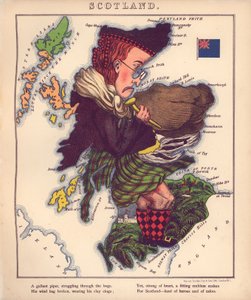 Divertimento geografico - con descrizioni umoristiche di vari paesi, con un