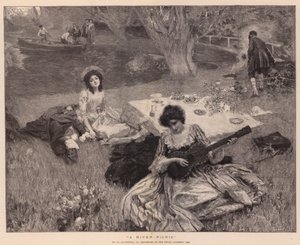 Un picnic sul fiume