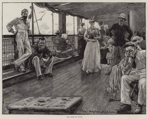 Vita in Mare su un Transatlantico Australiano da William Hatherell