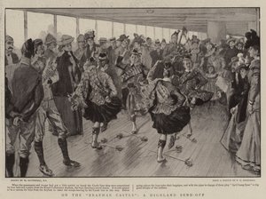Sul castello di Braemar, un addio delle Highlands da William Hatherell
