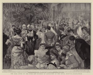 Il ballo dato dal Duca e dalla Duchessa di Connaught al Royal Hospital, Kilmainham da William Hatherell