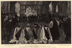 Il funerale di Mr Gladstone nell
