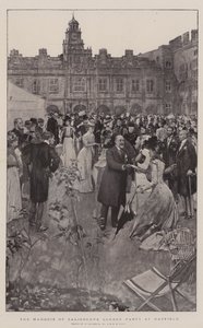Festa in giardino del Marchese di Salisbury a Hatfield