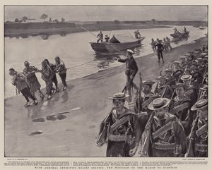 Con la colonna di soccorso dell