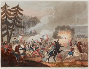 Battaglia di Barrosa del 5 marzo 1811, inciso da J.C. Stadler, pubblicato 1818 da William Heath