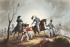 Morte di Sir John Moore (1761-1809) 17 gennaio 1809, da 