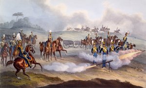 La Royal Horse Artillery britannica - Rocket Troop, 1835