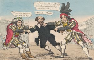 I rivali Richards, o Shakespeare in pericolo, 18 maggio 1814 da William Heath