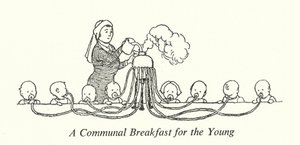 Una colazione comune per i giovani da William Heath Robinson