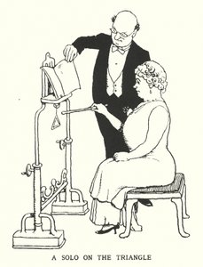 Un assolo sul triangolo da William Heath Robinson