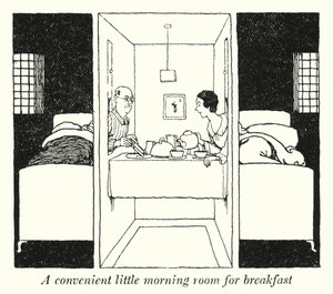 Una comoda saletta per la colazione da William Heath Robinson