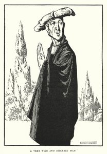 Un uomo molto saggio e discreto da William Heath Robinson
