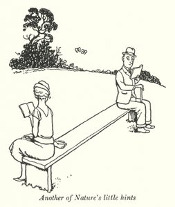 Un altro dei piccoli suggerimenti della natura (litografia) da William Heath Robinson