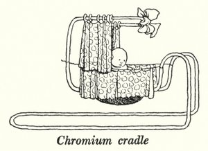 Culla di cromo da William Heath Robinson