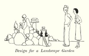 Progetto per un Giardino Paesaggistico da William Heath Robinson
