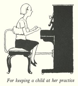 Per mantenere una bambina alla sua pratica