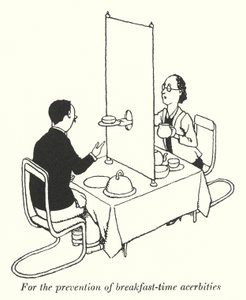 Per prevenire le acidità durante la colazione da William Heath Robinson