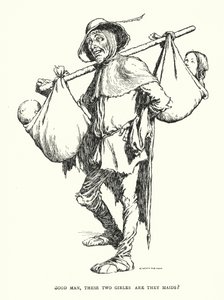 Buon uomo, queste due ragazze sono vergini? da William Heath Robinson