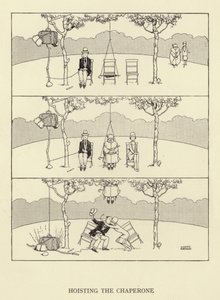 Sollevando la chaperon da William Heath Robinson