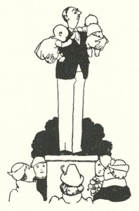 Come essere un marito perfetto (litografia) da William Heath Robinson