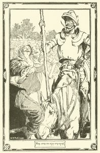 Illustrazione per Don Chisciotte da William Heath Robinson