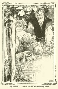Illustrazione per Don Chisciotte da William Heath Robinson