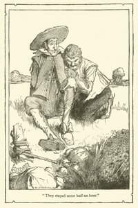 Illustrazione per Don Chisciotte da William Heath Robinson