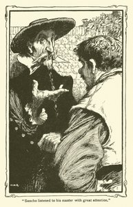 Illustrazione per Don Chisciotte da William Heath Robinson