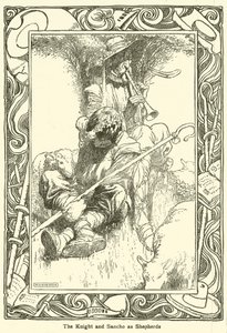 Illustrazione per Don Chisciotte da William Heath Robinson