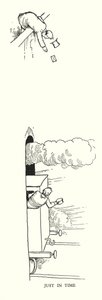 Illustrazione per Railway Ribaldry di W Heath Robinson da William Heath Robinson