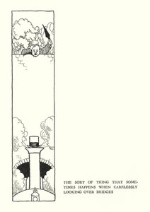 Illustrazione per Railway Ribaldry di W Heath Robinson da William Heath Robinson