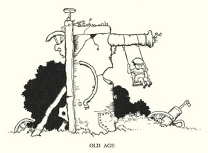 Illustrazione per Railway Ribaldry di W Heath Robinson
