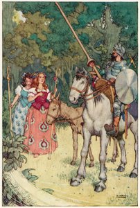 Illustrazione per Le Avventure di Don Chisciotte