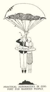 Aeronautica pratica e confortevole per persone sposate da William Heath Robinson
