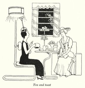 Tè e toast da William Heath Robinson