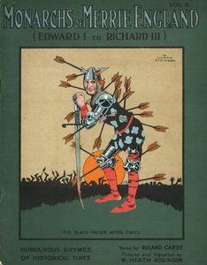 Il Principe Nero dopo la Battaglia di Crecy da William Heath Robinson