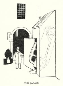 Il Garage da William Heath Robinson