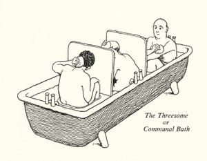 Il trio o bagno comunitario da William Heath Robinson