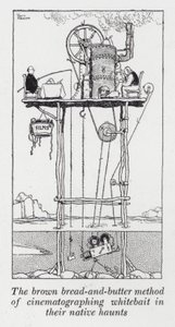 Il metodo del pane integrale e burro per cinematografare il bianchetto nei loro habitat naturali da William Heath Robinson