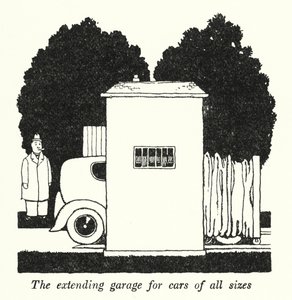 Il garage estensibile per auto di tutte le dimensioni